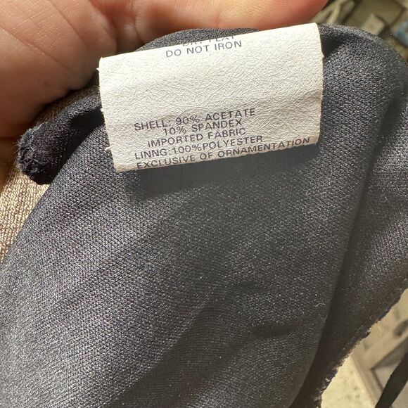 VTG Gunne Sax Jessica McClintock Y2K Glitter Leopard Halter Maxi Dress Jr Sz 9 - Picture 8 of 9